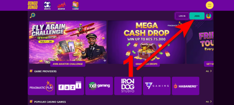 Bongobongo Aviator Registration