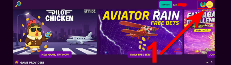 Withdrawals at Bongobongo Aviator