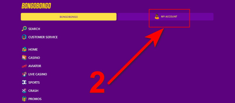 Withdrawals at Bongobongo Step2